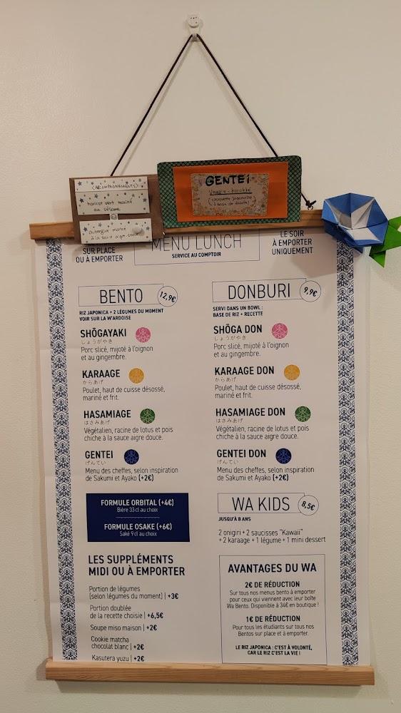 Wa bento - Menu Image 3
